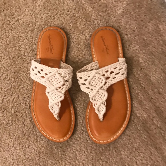 Universal Thread Shoes - Macrame sandals